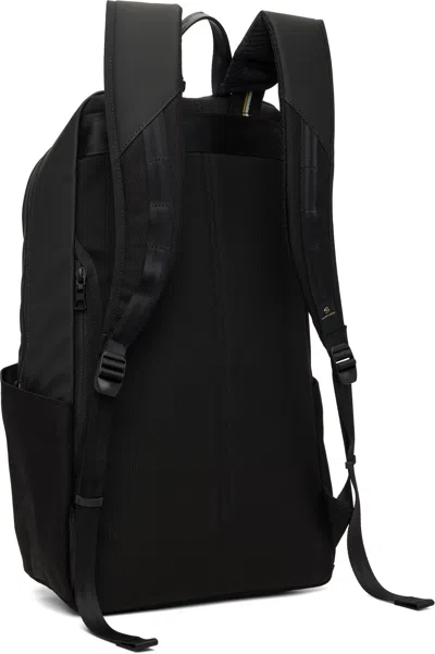 Master-piece Black Slick Backpack In Black