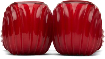 Diesel Red Melissa Edition Quantum Platform Heeled Sandals In Multi