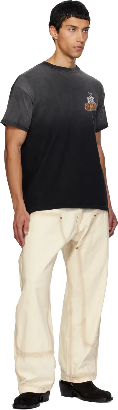 Willy Chavarria Chavarria Pomade Easy Logo-print Cotton-jersey T-shirt In Black