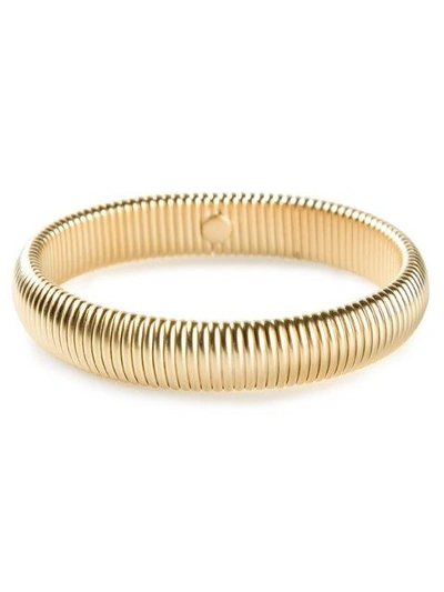 Shop Janis Savitt Medium 'cobra' Bracelet In Metallic