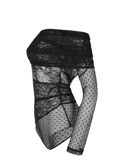 Pinko Bodysuit In Black