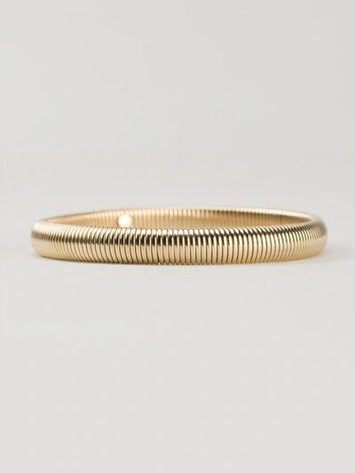 Shop Janis Savitt Narrow 'cobra' Bracelet In Metallic