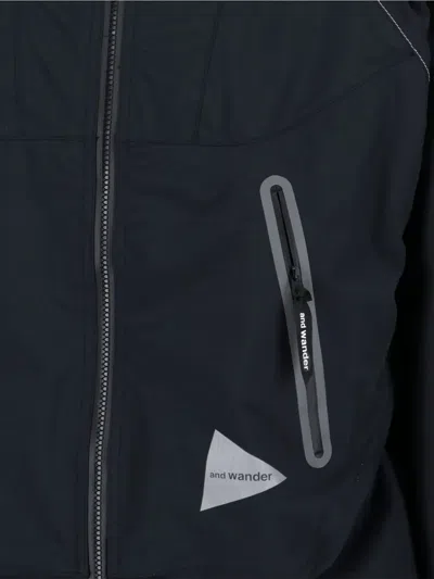 And Wander Pertex Shield Jacket In Brown