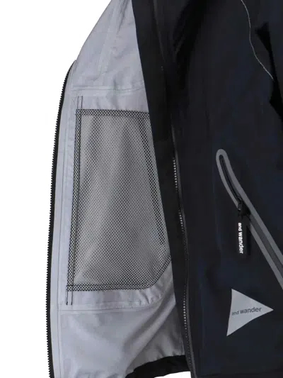 And Wander Pertex Shield Jacket In Brown