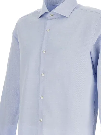 Bagutta Button-fastening Shirt In Blue