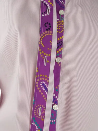 Pre-owned Etro Vintage Striped Shirt In Pink