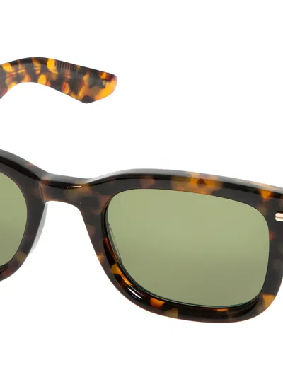 Moscot Klutz Square-frame Sunglasses In Green