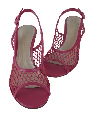 Pre-owned Gianvito Rossi 70mm Carolina Heeled Sandals In Pink