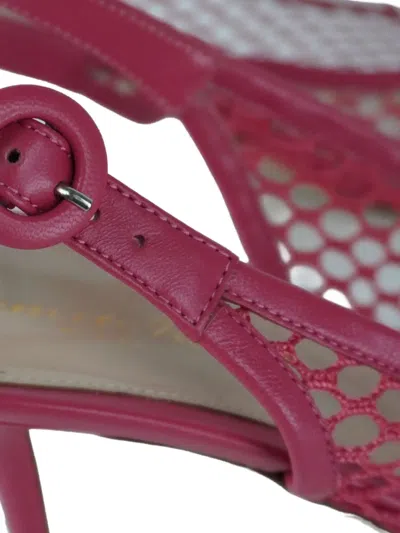 Pre-owned Gianvito Rossi 70mm Carolina Heeled Sandals In Pink