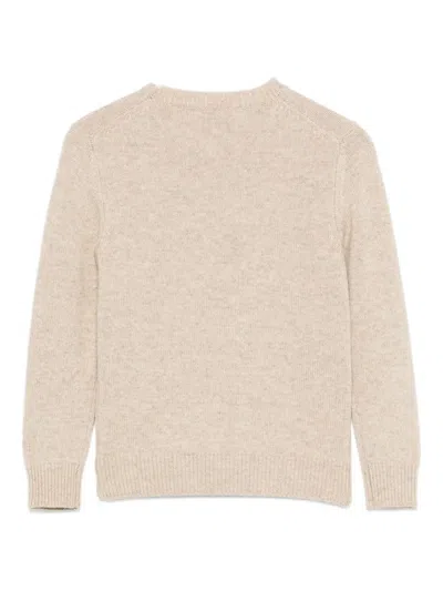 Mc2 Saint Barth Crew-neck Sweater In Neutral