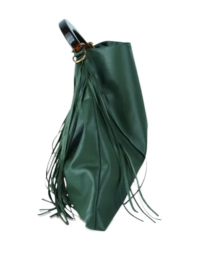 Pre-owned Marni Venice Tote Bag In Green