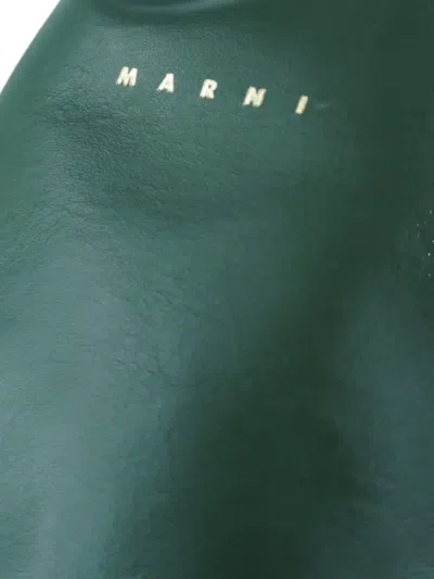 Pre-owned Marni Venice Tote Bag In Green