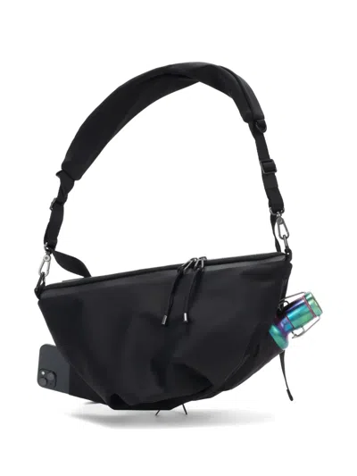 Côte And Ciel Orne Shoulder Bag In Black