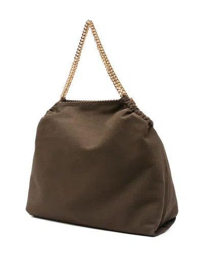 Stella Mccartney Tote Falabella Bag In Brown Vegan Leather In Brown