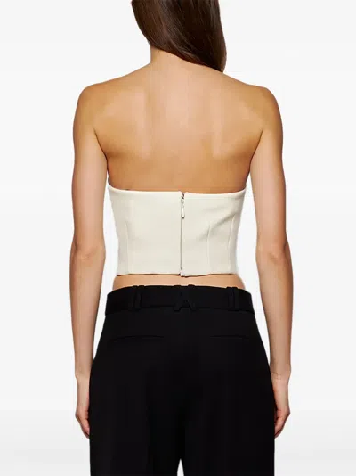 Wardrobe.nyc Corset-style Top In Neutral