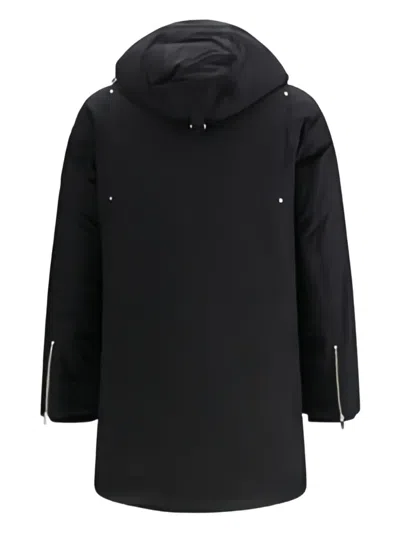 Moose Knuckles "original Shearling" Parka In Black