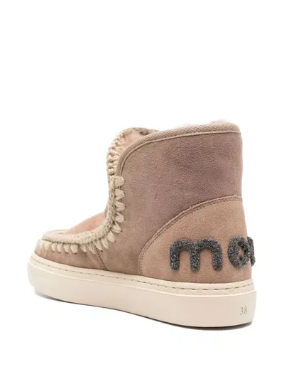 Mou Eskimo Boots In Neutral