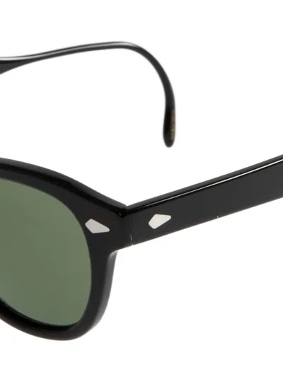 Moscot Lemtosh Sport Round-frame Sunglasses In Black