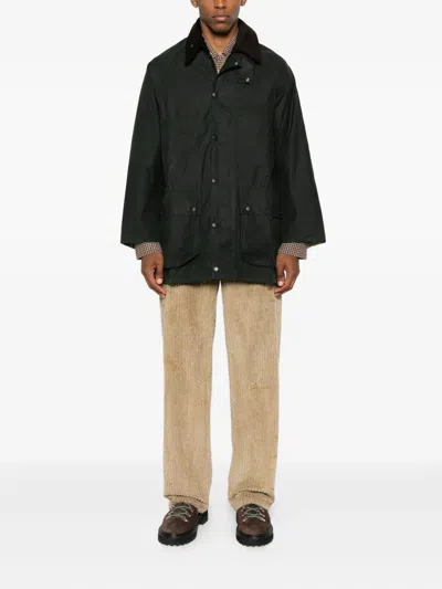 Barbour Beaufort® Corduroy-collar Jacket In Green