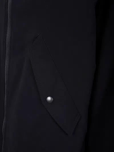 Y's Zip Pocket Coat In Black
