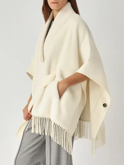 Violanti Mantella In Lana Jacket In Animal Print