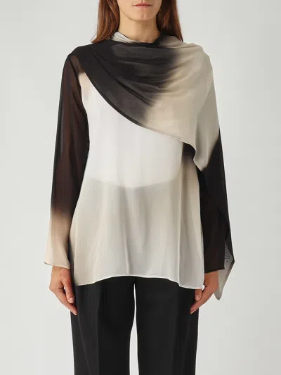 Liviana Conti Blusa Elisa Blouse In Neutral