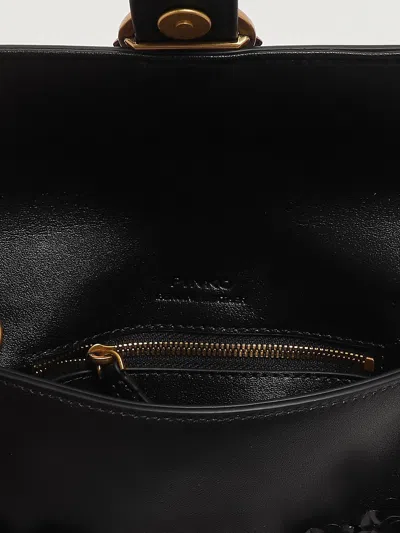 Pinko Love One Slouchy Baby Clutch In Black