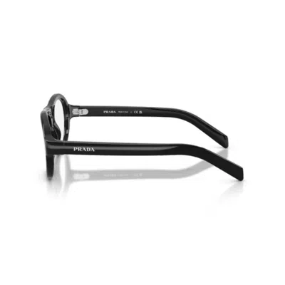 Prada Full Frame Plain Mirror In Black