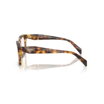 Prada Square-frame Tortoiseshell Glasses In Multi