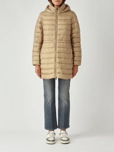 Woolrich Authentic 3 In 1 Parka Raincoat In Animal Print