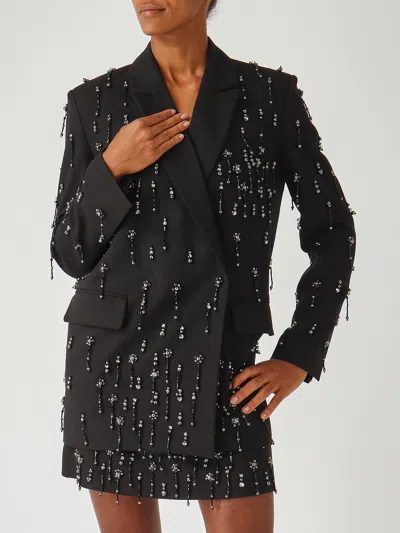 Pinko Pallauovo Giacca Poly Blazer In Black