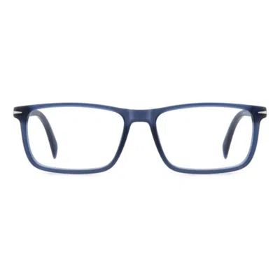 Db Eyewear By David Beckham Db 1019fll/16 Matte Blue In Blue