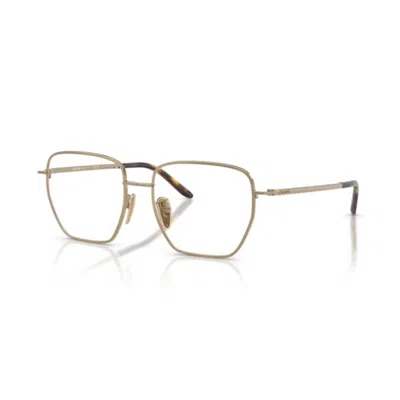 Prada Full-frame Plain Mirror In Gold