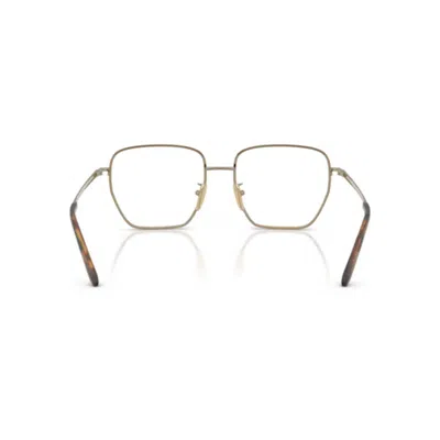 Prada Full-frame Plain Mirror In Gold
