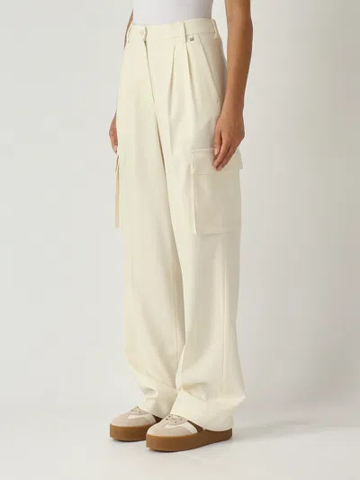 Herno Pantalone Cargo Trousers In Animal Print