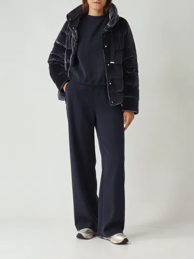 Herno Pantalone Gamba Larga Trousers In Multi