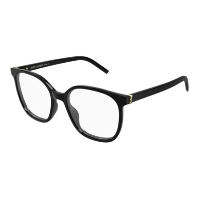 Saint Laurent Sl M155001-black-black-transparent In Black