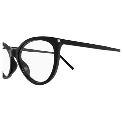 Saint Laurent Sl 833001-black-black-transparent In Black
