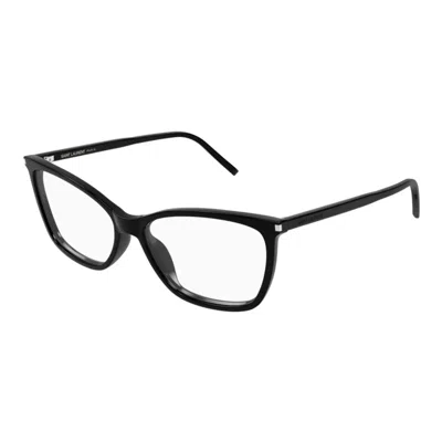 Saint Laurent Sl 834001-black-black-transparent In Black