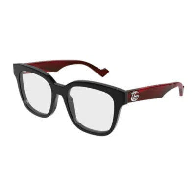 Gucci Eyewear Square Frame Glasses In Black