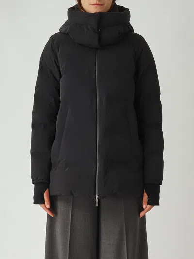 Herno Piumino Medio Impact Jacket In Black