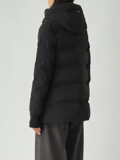 Herno Piumino Medio Impact Jacket In Black