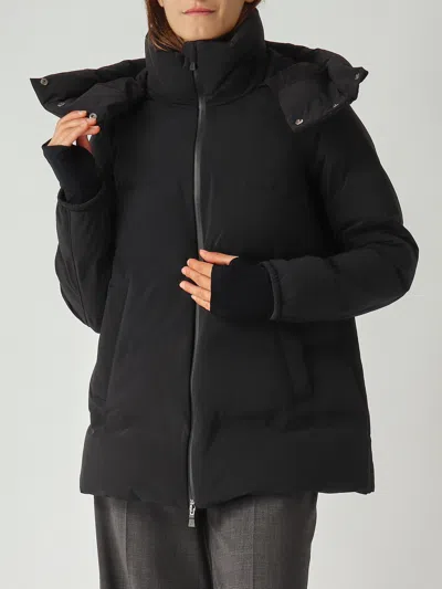 Herno Piumino Medio Impact Jacket In Black