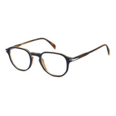 Db Eyewear By David Beckham Db 1140s9w/42 Blue Brown In Blue