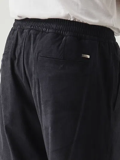 Herno Pantaloni Trousers In Blue