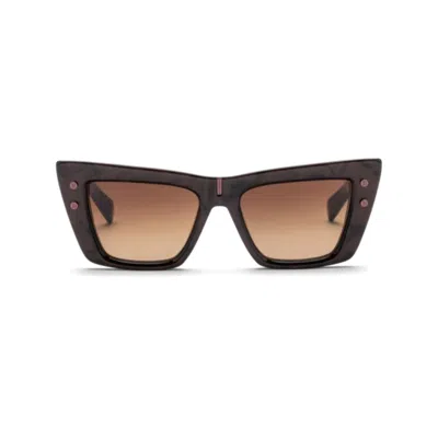 Balmain B - Eyebrn - Gld In Brown