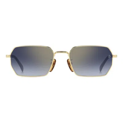 Db Eyewear By David Beckham Db 1174/srhl/1v Gold Black In Blue