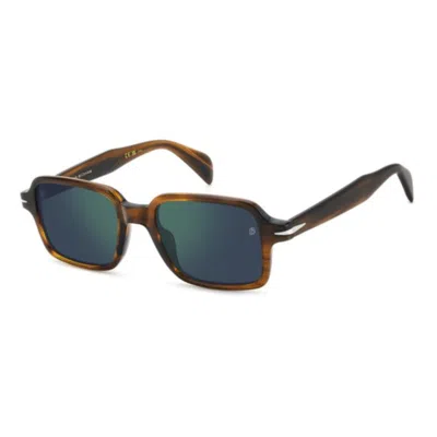 Db Eyewear By David Beckham Db 1179/sex4/mt Brown Horn In Brown