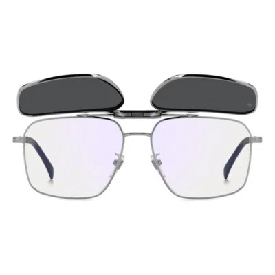 Db Eyewear By David Beckham Db 1187/g/ckj1/16 Dk Ruthenium In Gray