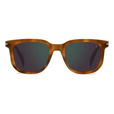 Db Eyewear By David Beckham Db 7133/sc9b/mt Havana Honey In Brown
